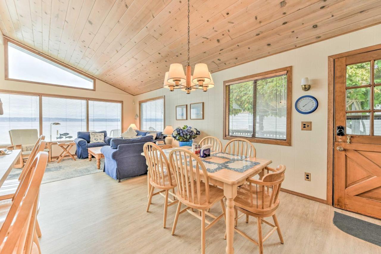Beachfront Whidbey Island Home And Apartment! 兰里 外观 照片