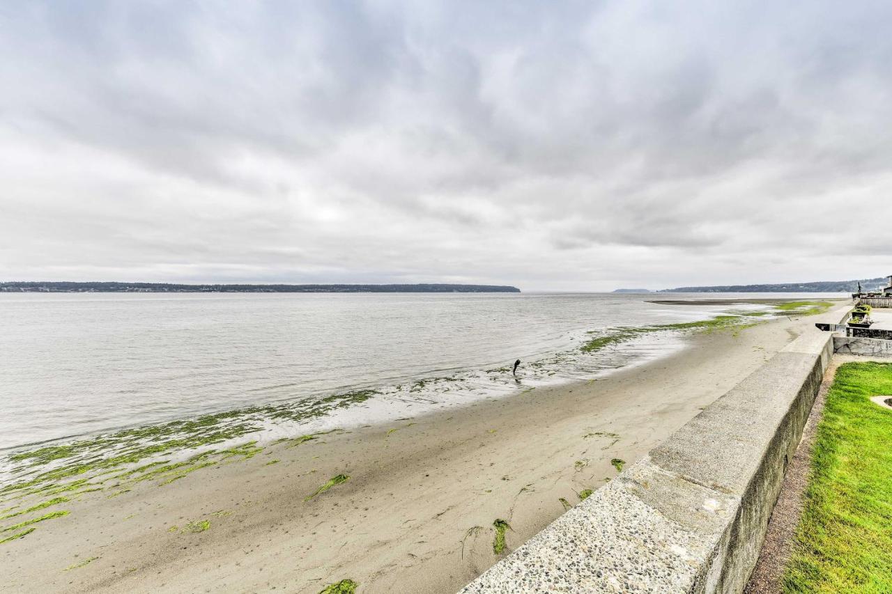 Beachfront Whidbey Island Home And Apartment! 兰里 外观 照片